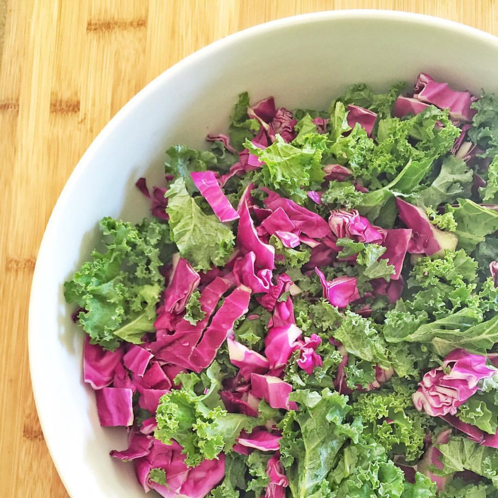 Kale & Red Cabbage