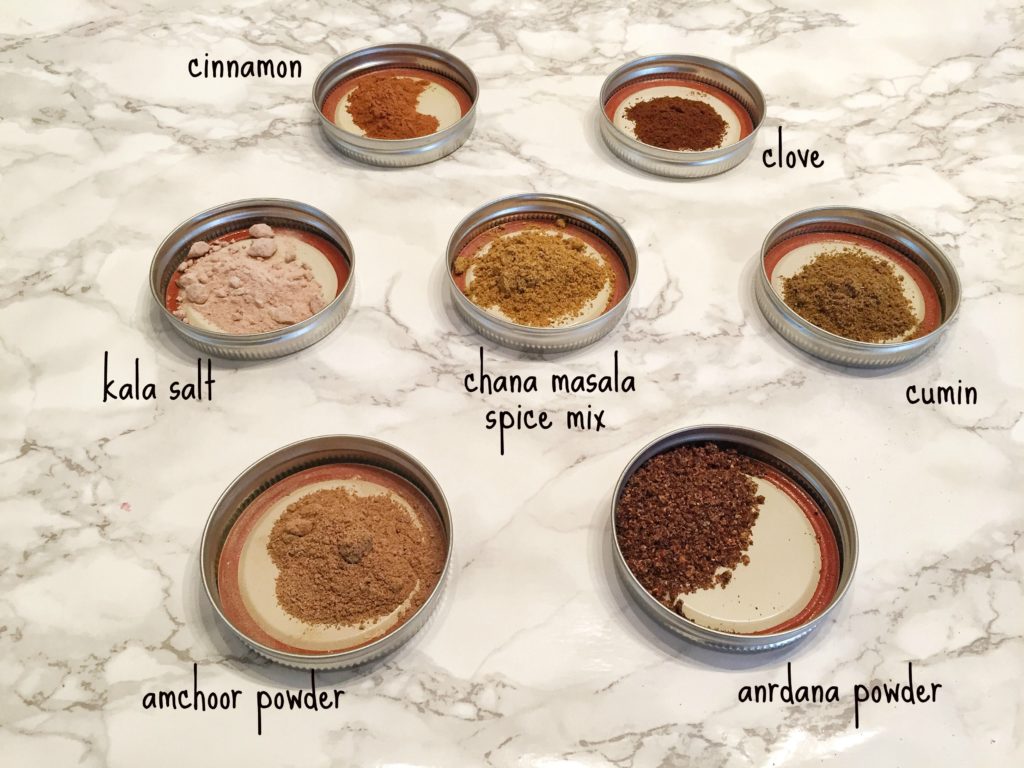 Chana Masala - Spices