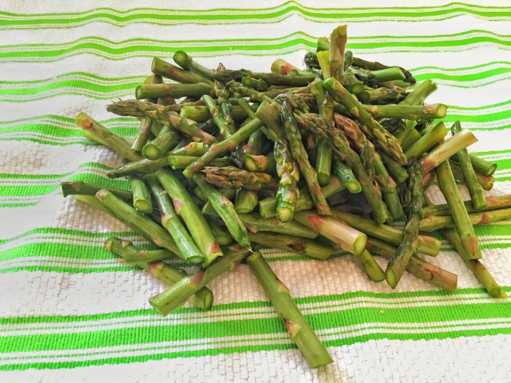 Sautéed Asparagus - Raw