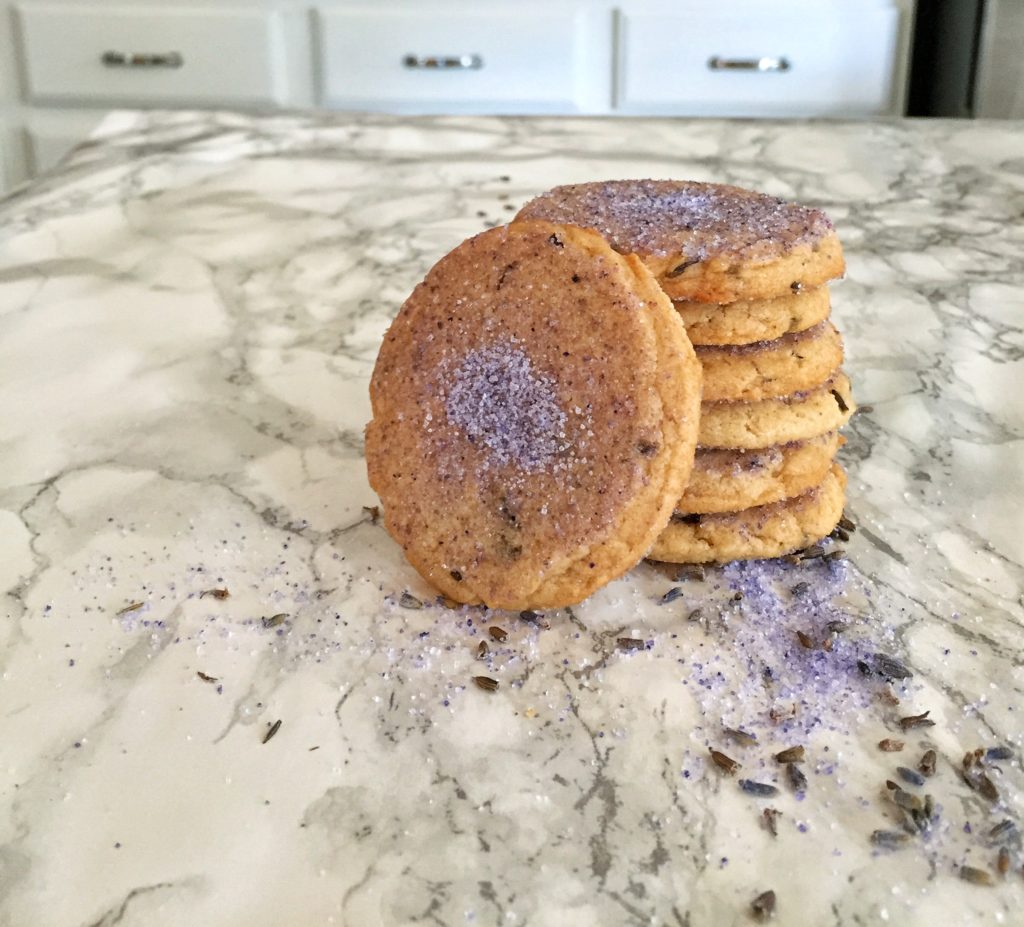 Honey Lavender Sugar Cookies - Complete