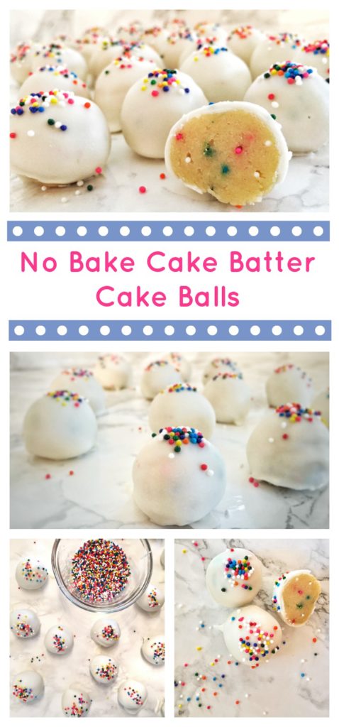 No Bake Cake Balls Pinterest