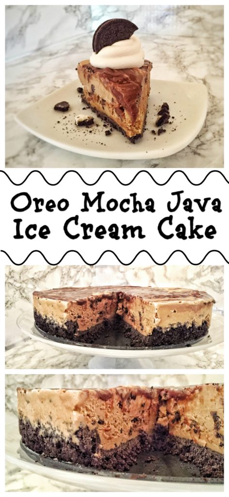 Oreo Mocha Java Ice Cream Cake Pin