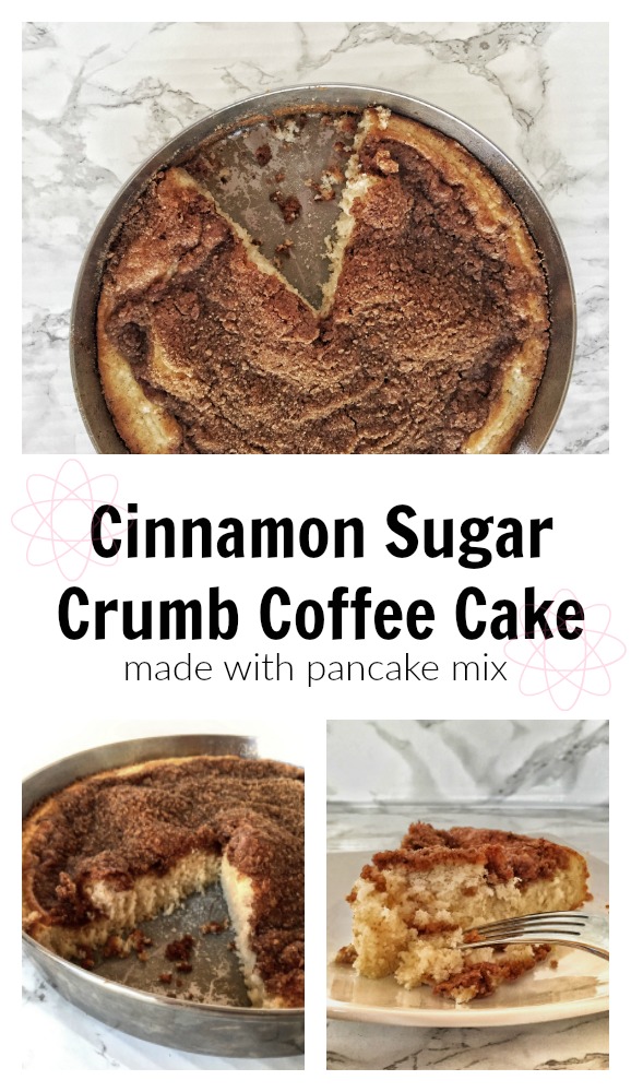Cinnamon Sugar Crumb Coffee Cake Pin