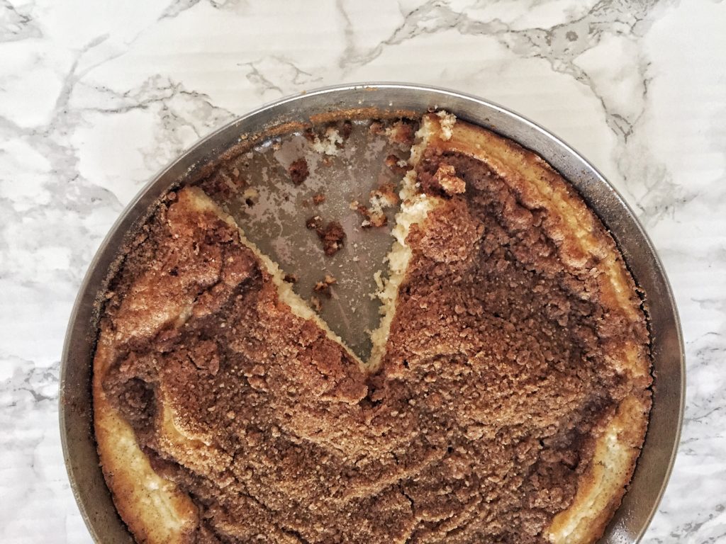 Cinnamon Sugar Crumb Coffee Cake 4