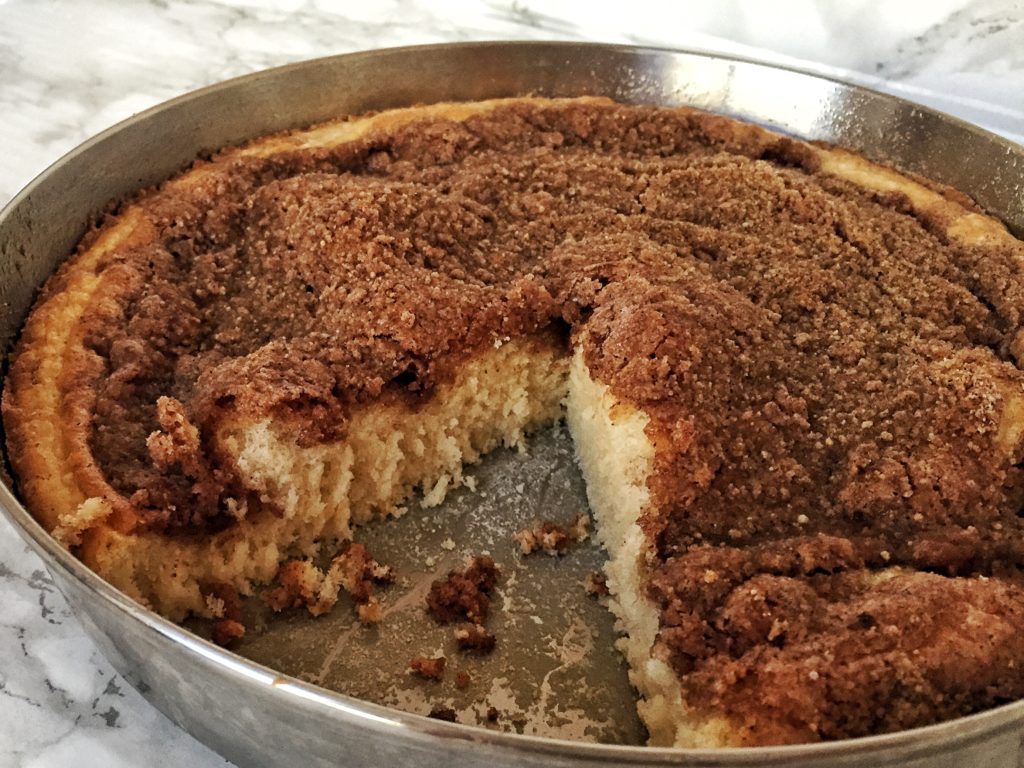 Cinnamon Sugar Crumb Coffee Cake 3