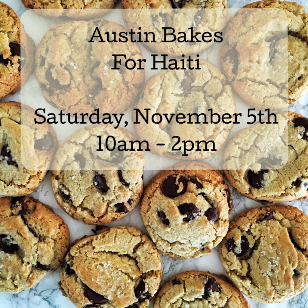 Austin Bakes for Haiti Cookies
