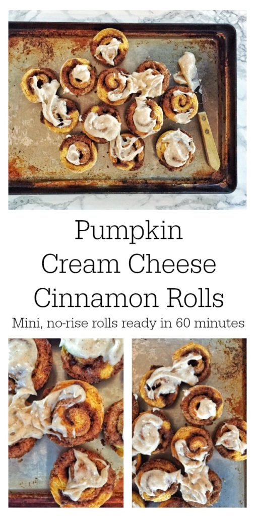 Pumpkin Cream Cheese Cinnamon Rolls Pin