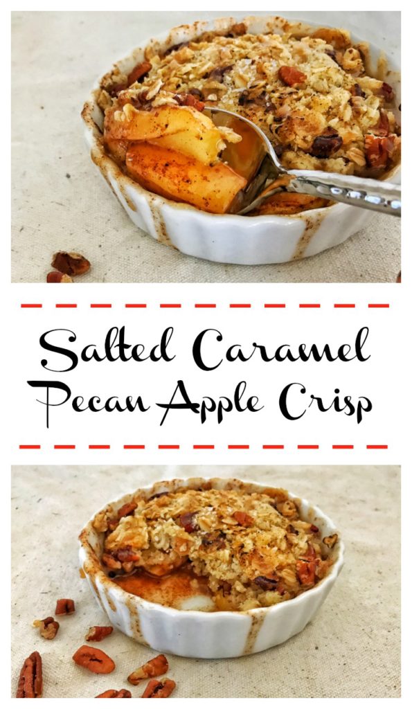 Salted Caramel Pecan Apple Crisp - Pinterest