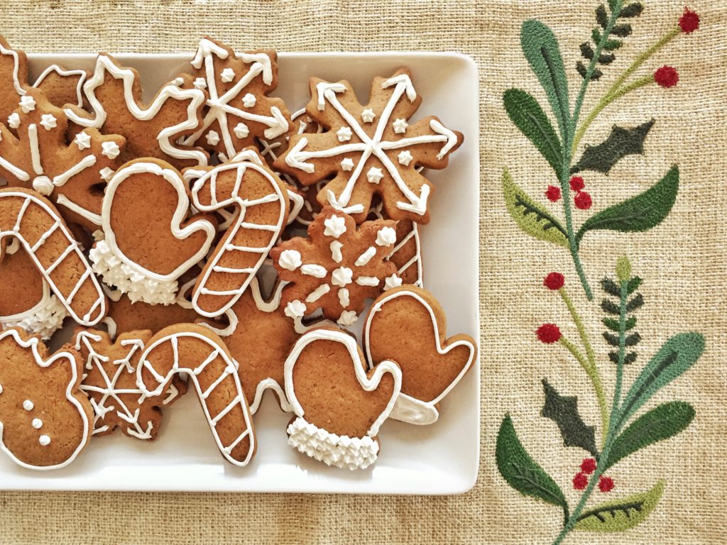 Chinese 5 Spice Gingerbread Cookies Placemat