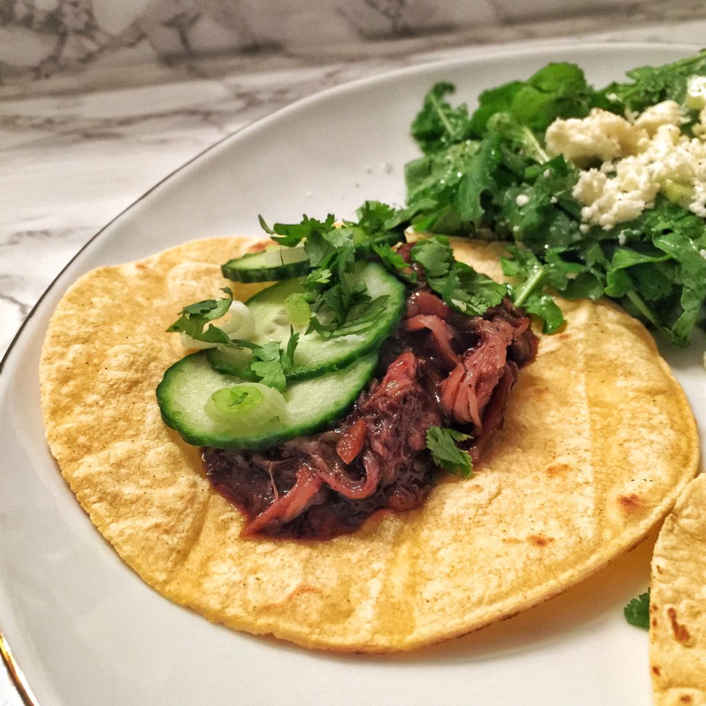 Asian Duck Confit Tacos