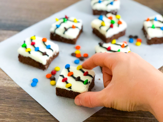 Peppermint Chocolate Cookie Bars