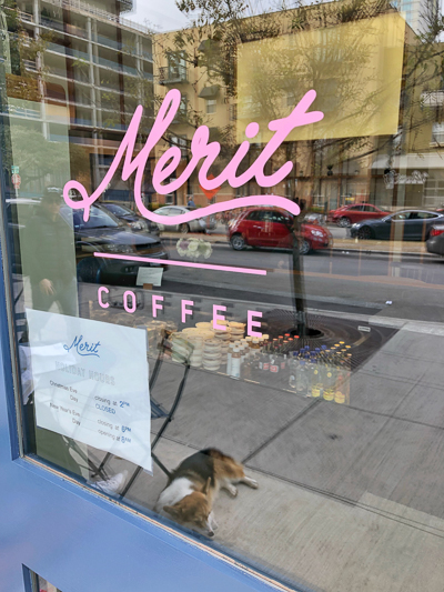 Merit Coffee Entrance