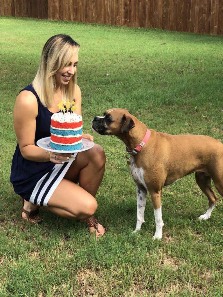 Stella with Cake