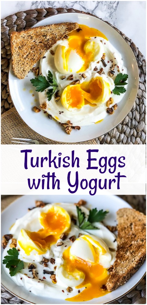 Turkish Eggs with Yogurt Pin