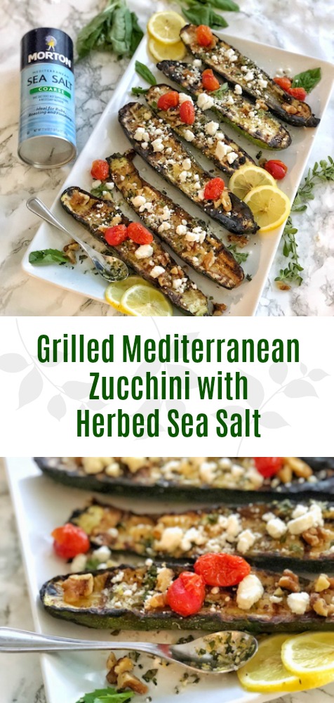 Grilled Mediterranean Zucchini