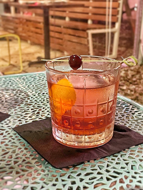 Bar Peached Oaxacan Old Fashioned