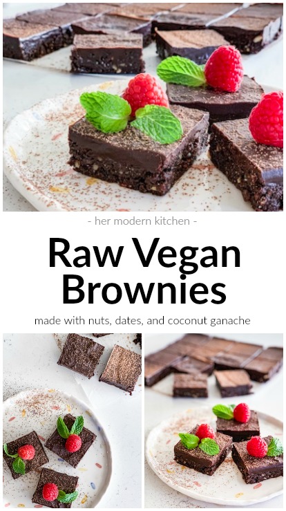 Raw Vegan Brownies Pinterest
