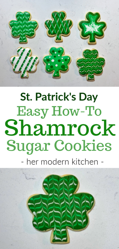 Shamrock Sugar Cookies Pin