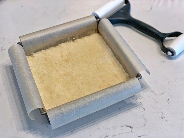 Millionaire's Shortbread dough