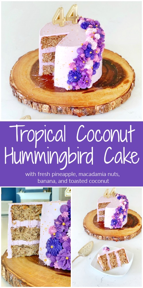 Tropical Hummingbird Cake