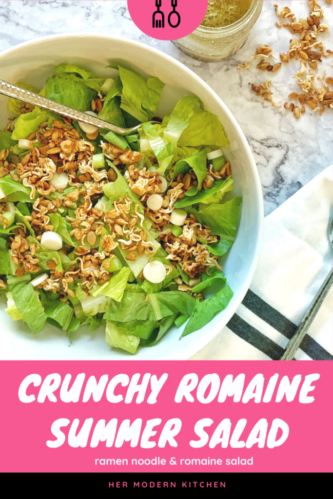 Crunchy Romaine Summer Salad