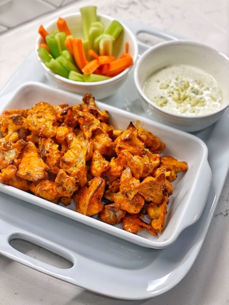 Crispy Gluten Free Buffalo Cauliflower Header